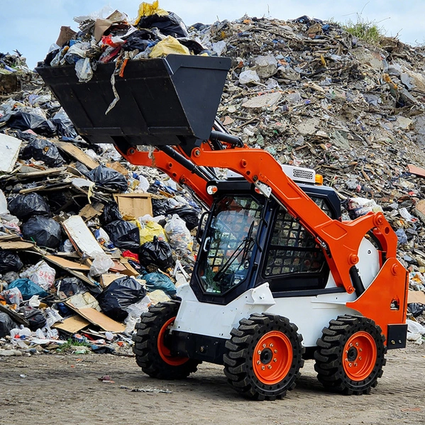 The Unique Transmission Method of Skid Steer Loaders（images 3）