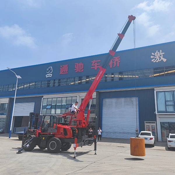 CM-T500 Off-Road Forklift with Multi-Function R...