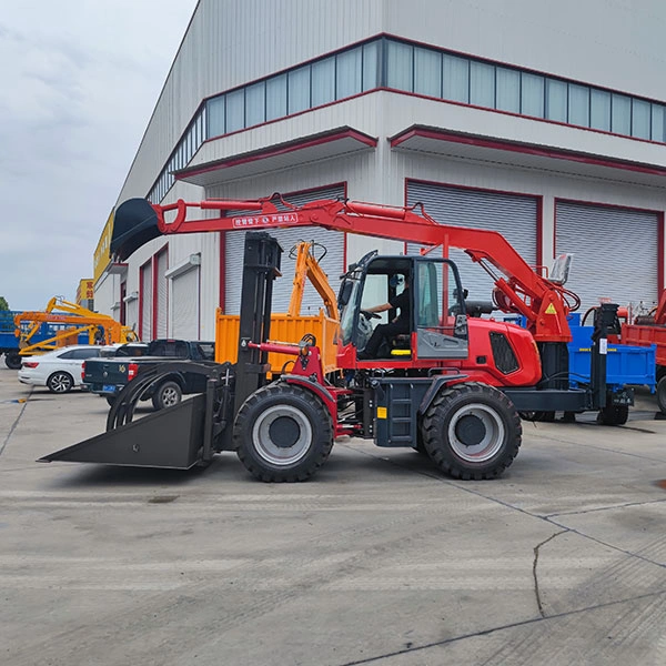 CM-T300 Off-Road Forklift with Multi-Function Rear Crane
